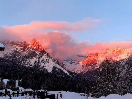 Enrosadira Time in Val Canali