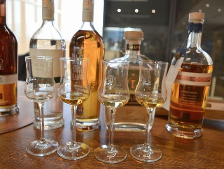 Degustazione Grappe Distilleria Marzadro sulla Neve in Motoslitta