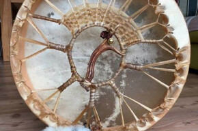 Un tamburo sciamanico per il solstizio d'inverno