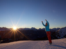 Trentino Ski Sunrise - Refuge Passo Feudo