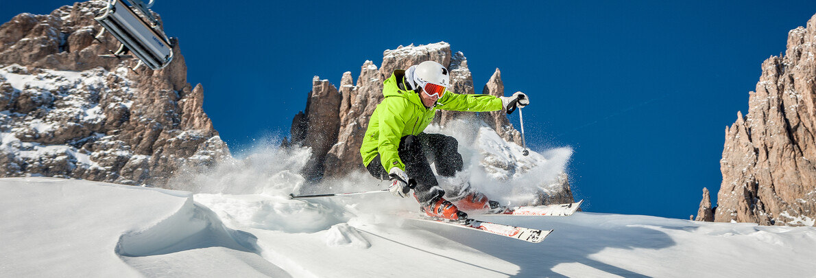 Skifahren im Februar - Bergurlaub im Winter
