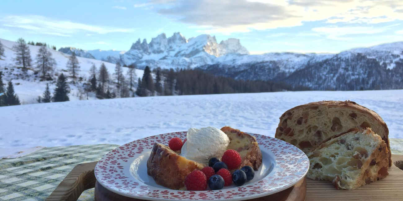 Panettone mit Eiercreme und Trentiner Grappa #1