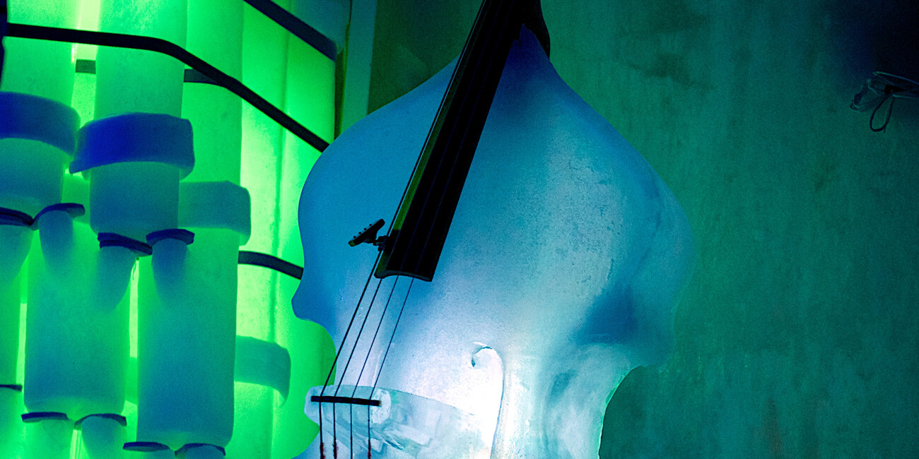 Aus Eis und Schnee: Musikalisches Eis-Theater auf 2.600 Meter Höhe  #1