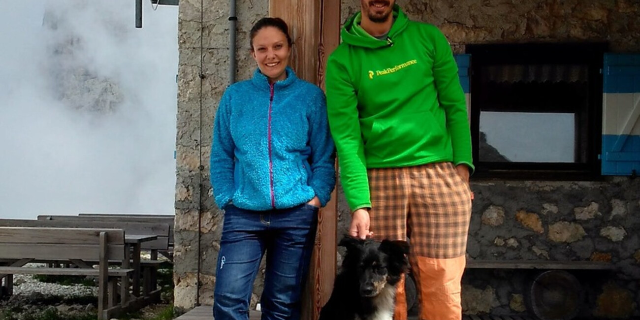 Ein junges Ehepaar auf den Gipfel der Dolomiten #2