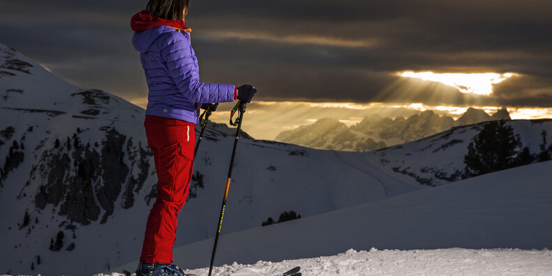 L’emozione di sciare all’alba #1