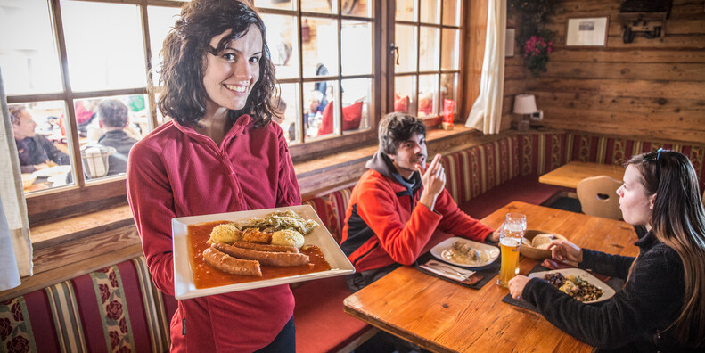 Skifahrer mit einer Vorliebe für delikates Essen  #2