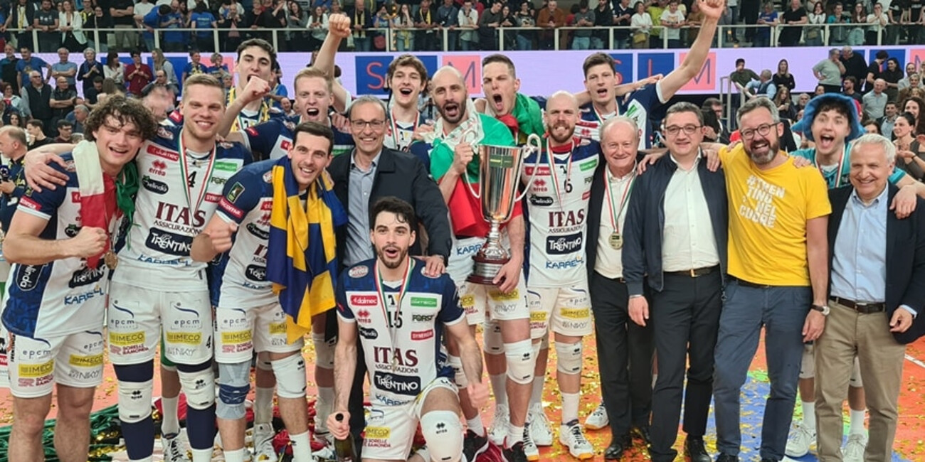 TRENTINO VOLLEY CAMPIONE D’ITALIA #1
