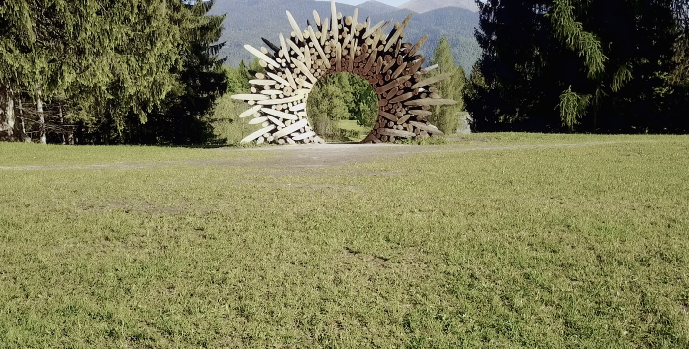 SEE ART RISING OUT OF THE EARTH