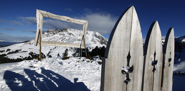 Places to stroll in Trentino in winter | © RespirArt Pampeago - NATURA VIVA di Mauro Olivotto ph Federico Modica