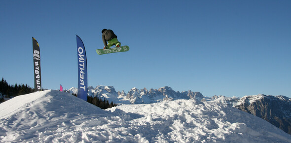 Dove sciare a Trento | © Snowpark Monte Bondone archivio paolo fazi