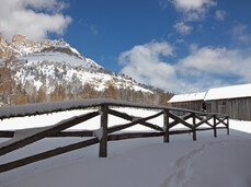 Passo Costalunga-Carezza: winter holiday in the nature