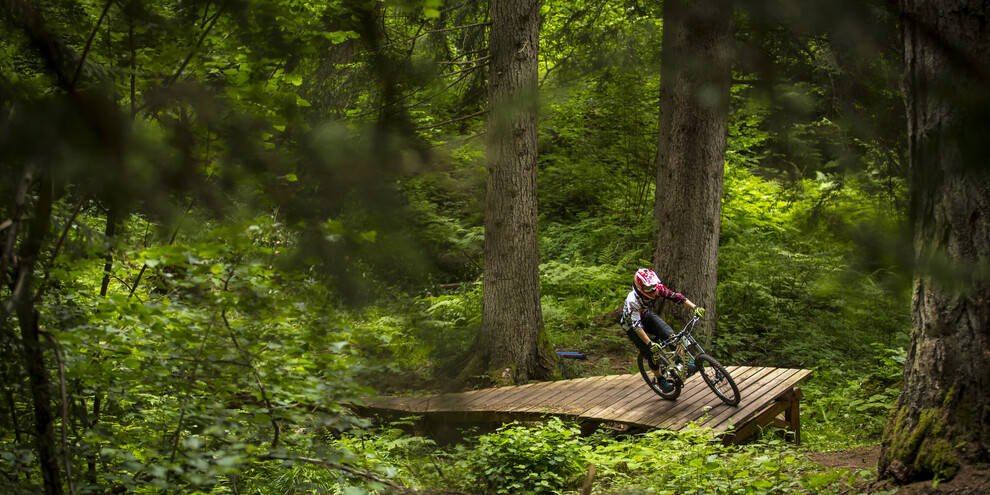 Vyzkoušení bikeparku Val di Sole