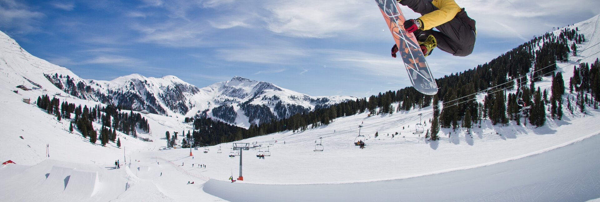 Val di Fiemme Snowpark Obereggen | © APT Val di Fiemme
