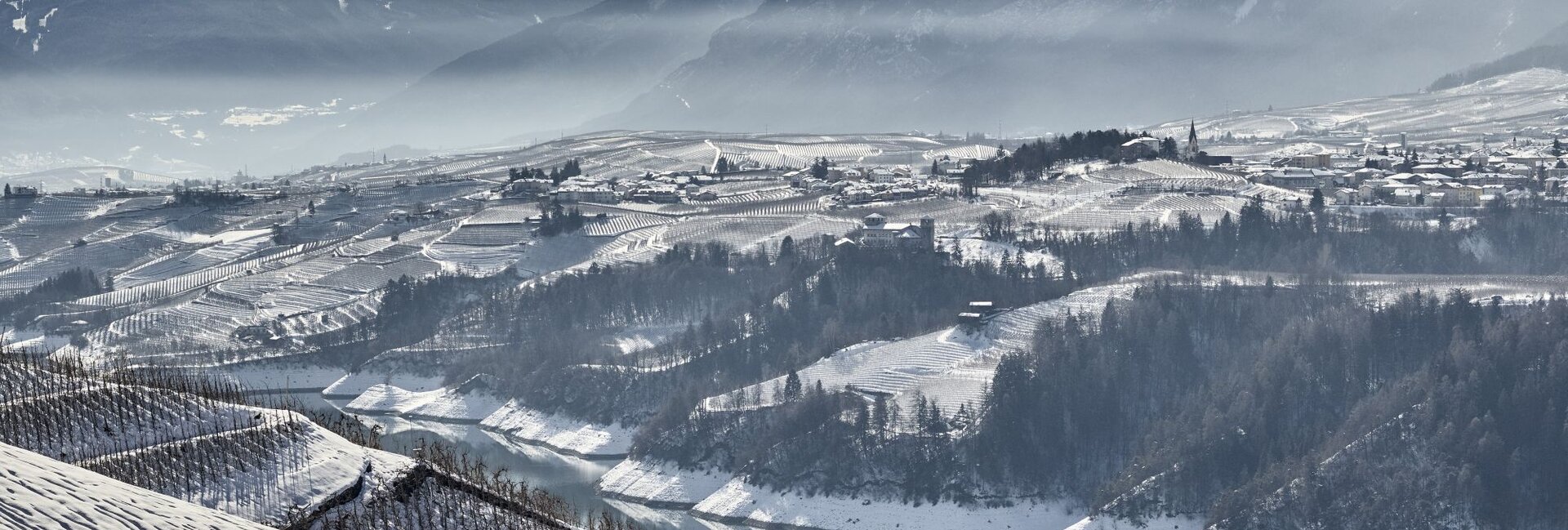 Lake Santa Giustina - The big dam in the valley of canyons