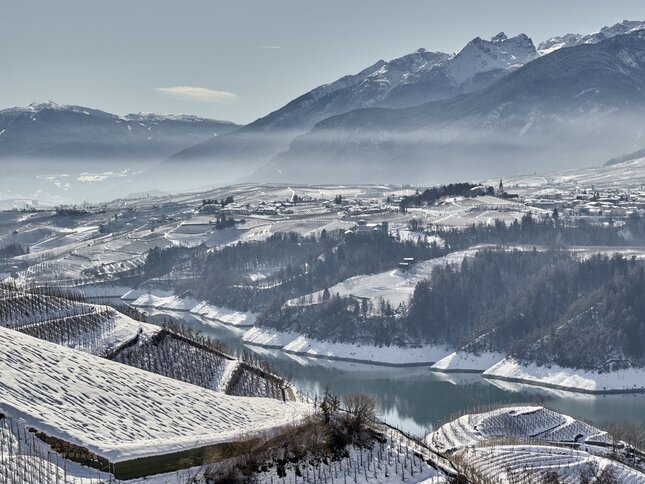 Lake Santa Giustina - The big dam in the valley of canyons