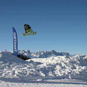 Dove sciare a Trento | © Snowpark Monte Bondone archivio paolo fazi