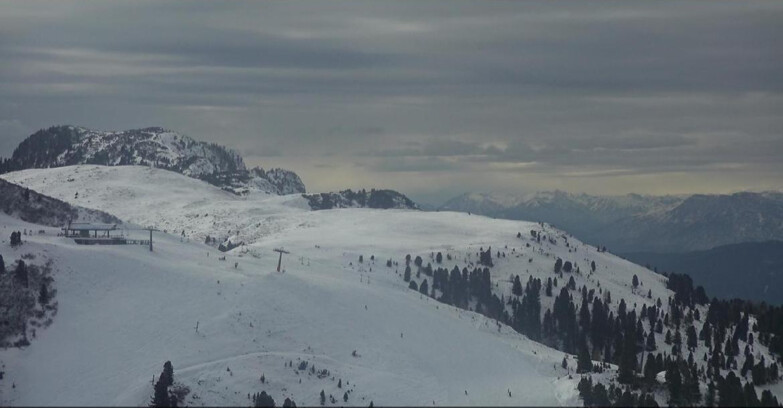 Webcam Пампеаго - Предаццо - Оберегген	 - Chair lift Monte Agnello