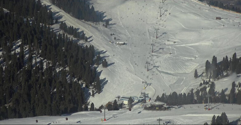 Webcam Pampeago  - Predazzo -  Obereggen - Chair lift Obereggen