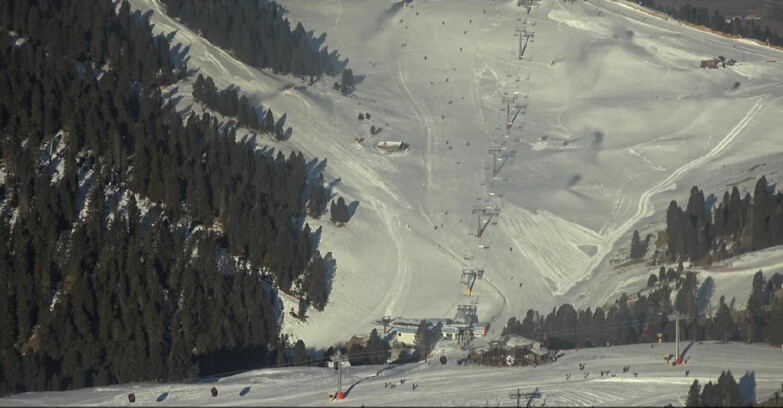 Webcam Pampeago  - Predazzo -  Obereggen - Chair lift Obereggen