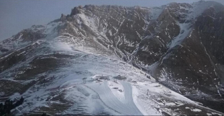 Webcam Pampeago  - Predazzo -  Obereggen - Mountain hut Passo Feudo