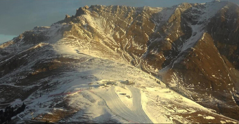 Webcam Pampeago  - Predazzo -  Obereggen - Mountain hut Passo Feudo