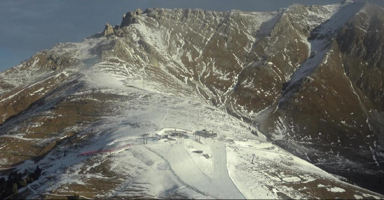 Webcam Pampeago  - Predazzo -  Obereggen - Mountain hut Passo Feudo