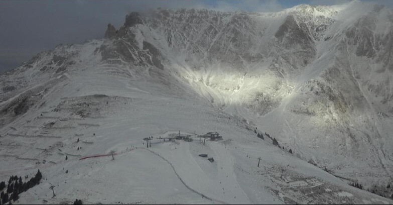 Webcam Pampeago  - Predazzo -  Obereggen - Mountain hut Passo Feudo