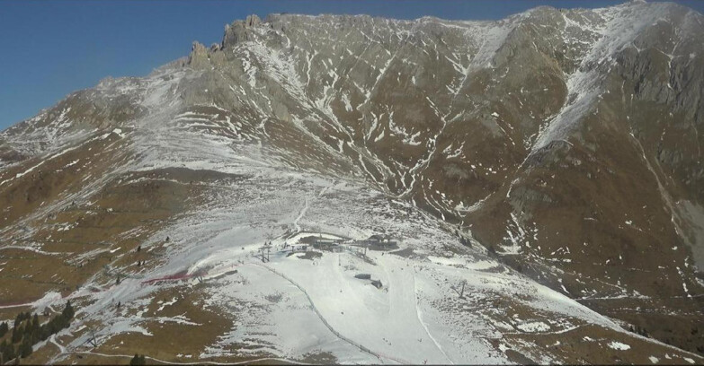 Webcam Pampeago  - Predazzo -  Obereggen - Mountain hut Passo Feudo