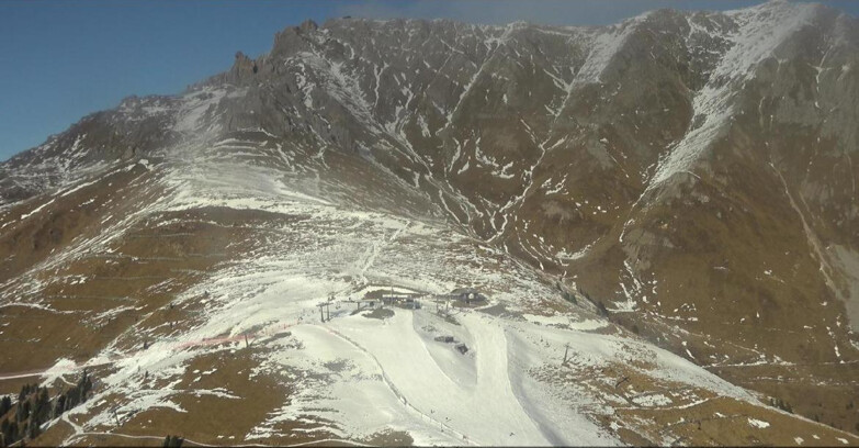 Webcam Pampeago  - Predazzo -  Obereggen - Mountain hut Passo Feudo