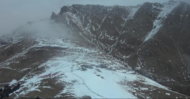 Webcam Pampeago  - Predazzo -  Obereggen - Mountain hut Passo Feudo