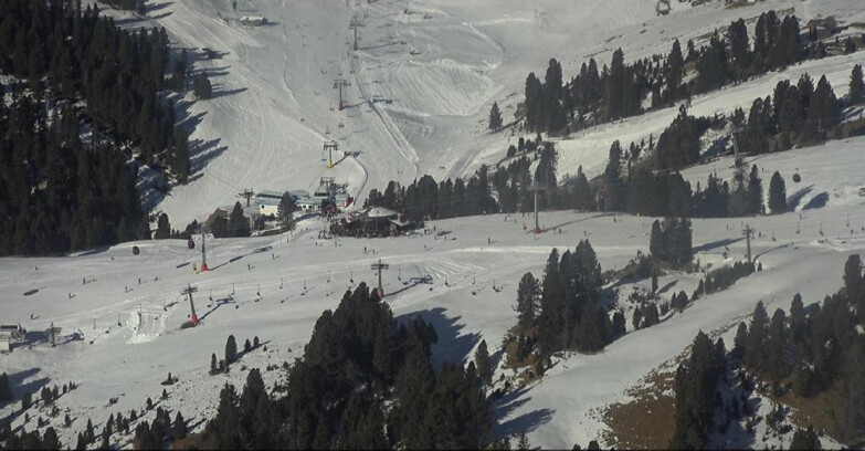 Webcam Pampeago  - Predazzo -  Obereggen - Mountain hut Latemar