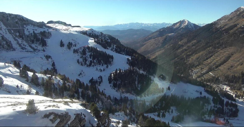 Webcam Pampeago  - Predazzo -  Obereggen - Pista Agnello