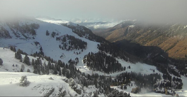 Webcam Pampeago  - Predazzo -  Obereggen - Pista Agnello