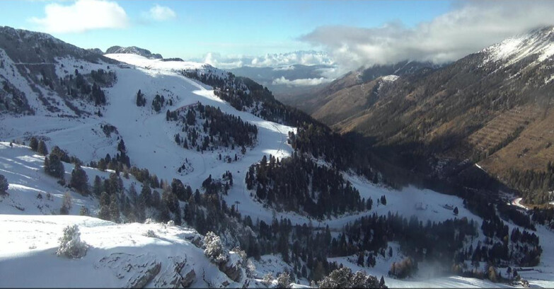 Webcam Pampeago  - Predazzo -  Obereggen - Pista Agnello