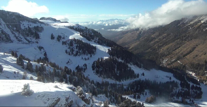 Webcam Pampeago  - Predazzo -  Obereggen - Pista Agnello