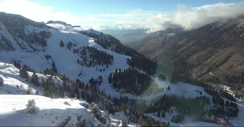 Webcam Pampeago  - Predazzo -  Obereggen - Pista Agnello