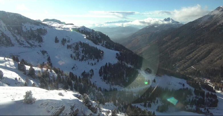 Webcam Pampeago  - Predazzo -  Obereggen - Pista Agnello