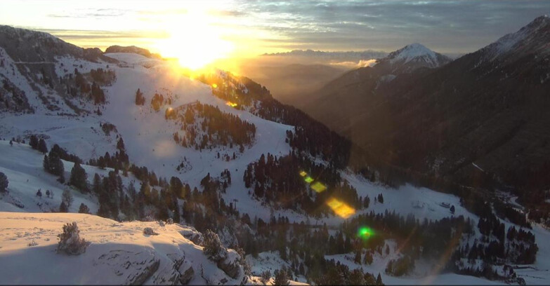 Webcam Pampeago  - Predazzo -  Obereggen - Pista Agnello