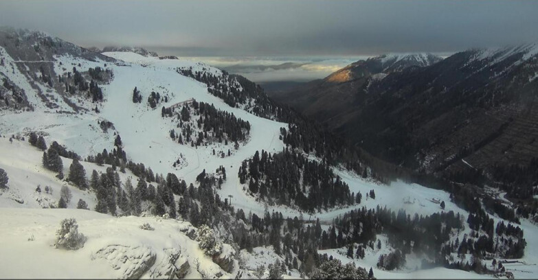 Webcam Pampeago  - Predazzo -  Obereggen - Pista Agnello