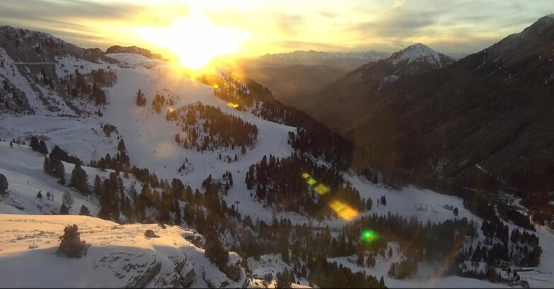 Webcam Pampeago  - Predazzo -  Obereggen - Piste Agnello