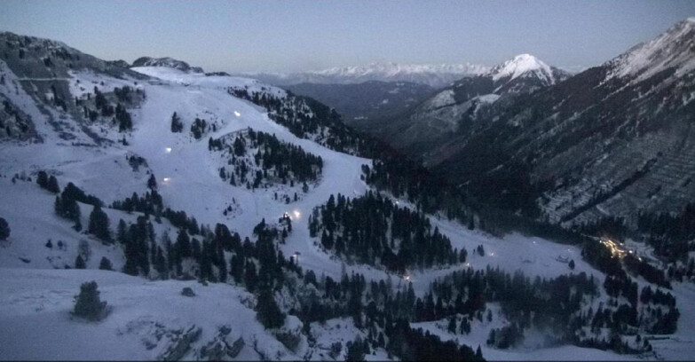 Webcam Pampeago  - Predazzo -  Obereggen - Pista Agnello