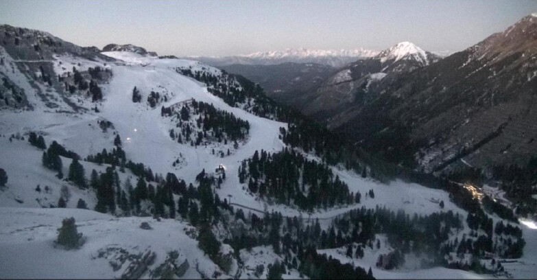 Webcam Pampeago  - Predazzo -  Obereggen - Pista Agnello