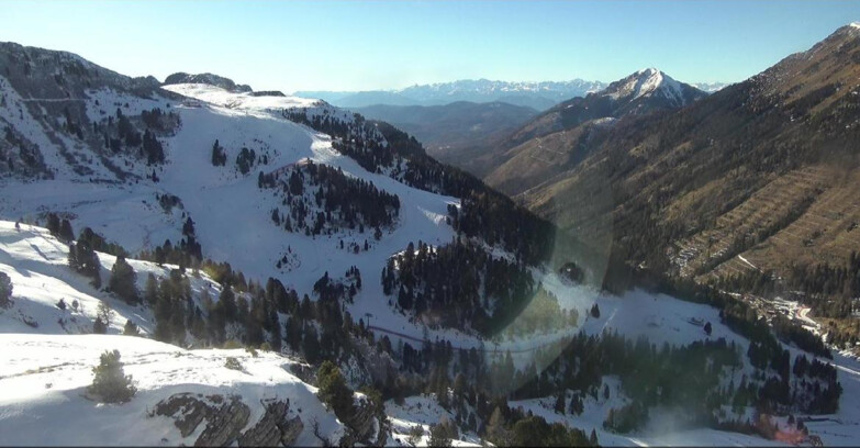 Webcam Pampeago  - Predazzo -  Obereggen - Pista Agnello