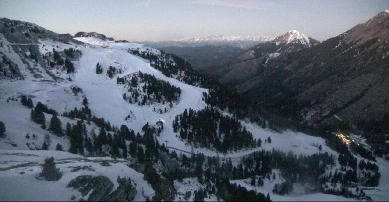 Webcam Pampeago  - Predazzo -  Obereggen - Piste Agnello