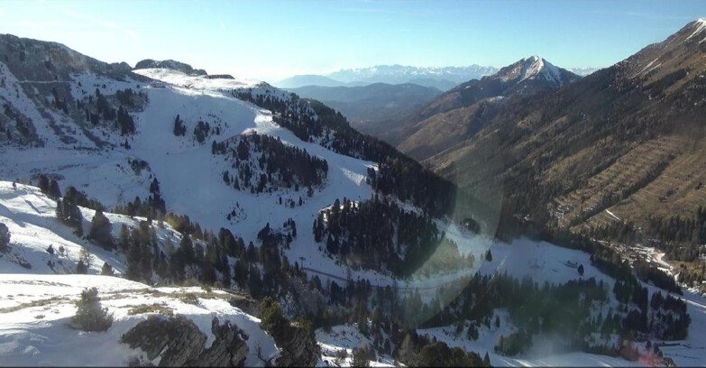 Webcam Pampeago  - Predazzo -  Obereggen - Pista Agnello