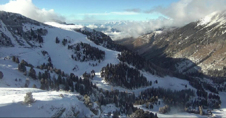 Webcam Pampeago  - Predazzo -  Obereggen - Pista Agnello