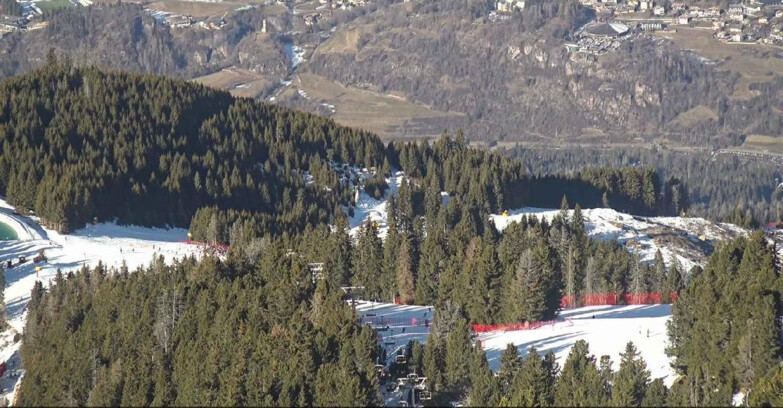 Webcam Alpe Cermis - Lagorai Sesselbahn