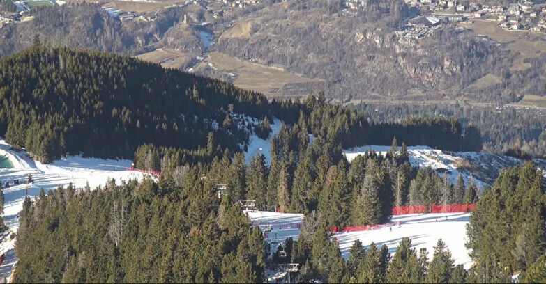 Webcam Alpe Cermis - Lagorai Sesselbahn