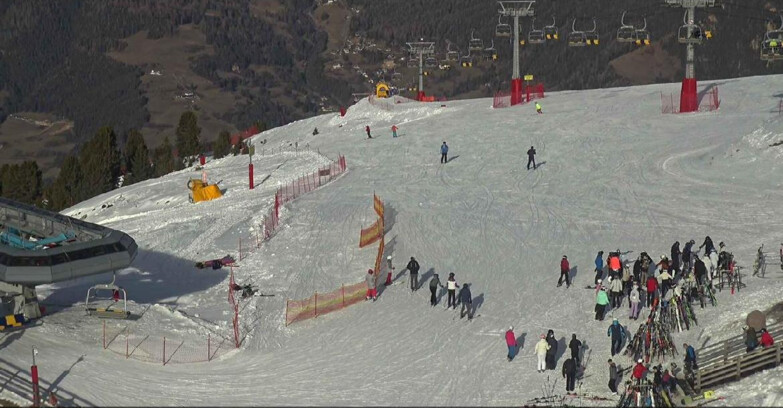 Webcam Alpe Cermis  - Chairlift and slope Lagorai