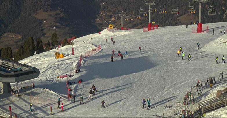Webcam Alpe Cermis  - Chairlift and slope Lagorai